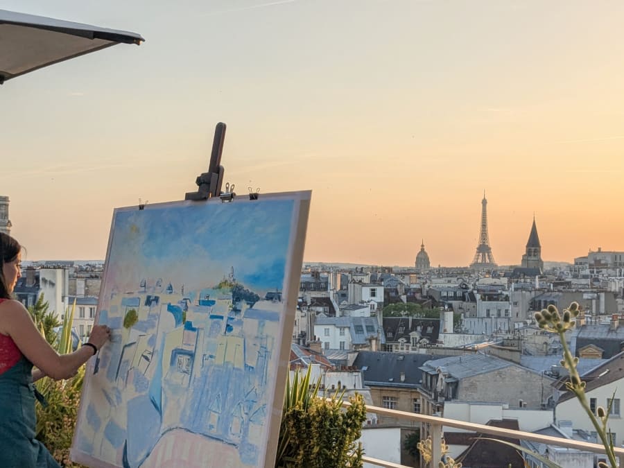 Animation performance artistique live