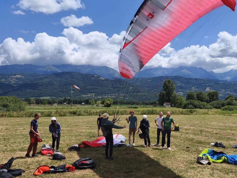 Iniciación al parapente en Saint-Hilaire-du-Touvet (38)