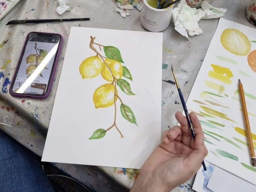 Iniciación al dibujo con acuarela en el distrito 9 de París