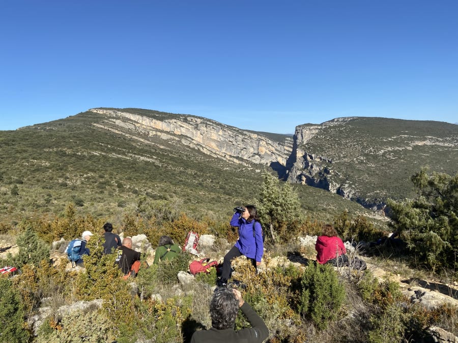 Vía ferrata en la Sierra de Guara