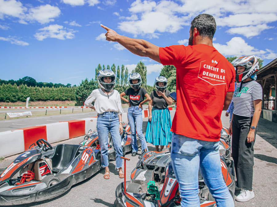 Karting formule EVG & EVJF à Deauville (14)