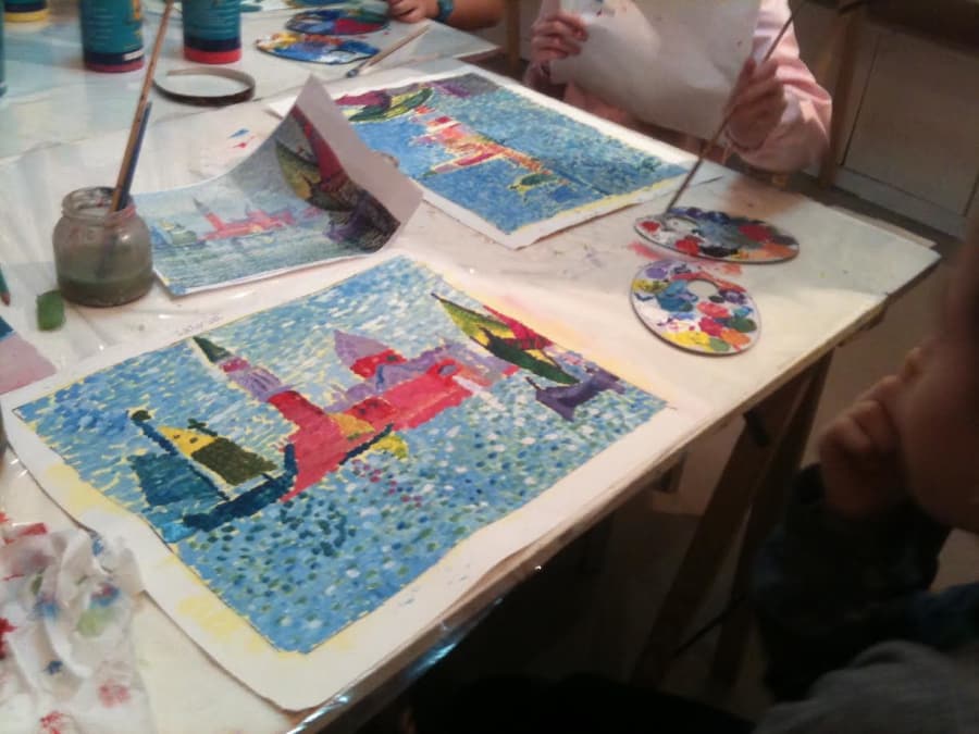 Anniversaire Peinture 5-15 ans à Paris 17ème