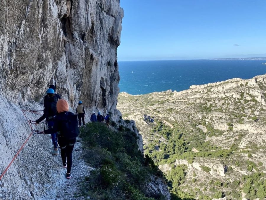 Climbing near the village of Les Goudes (13)