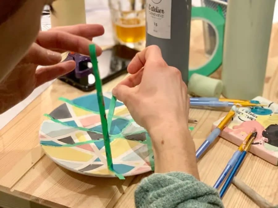 Atelier peinture sur céramique & goûter à Versailles (78)