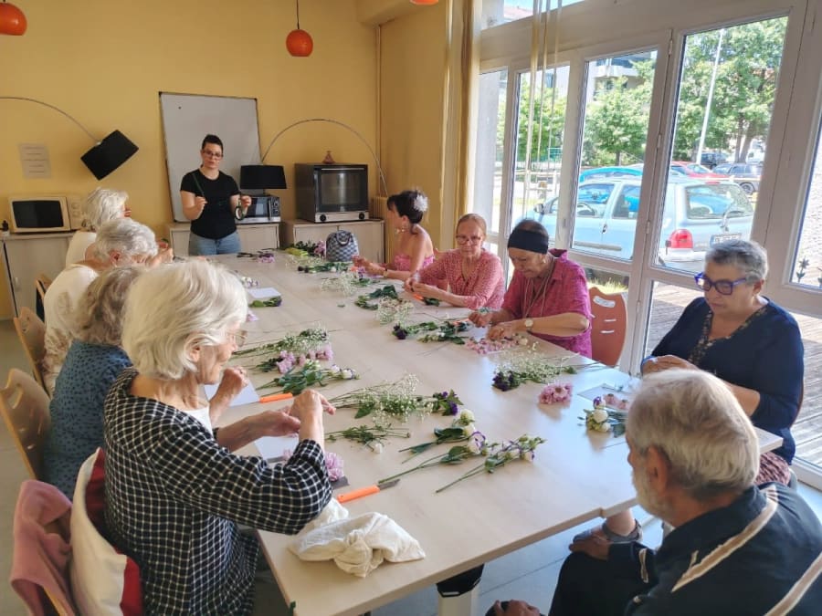 Workshop bloemschikken in Ambarès-et-Lagrave (33)