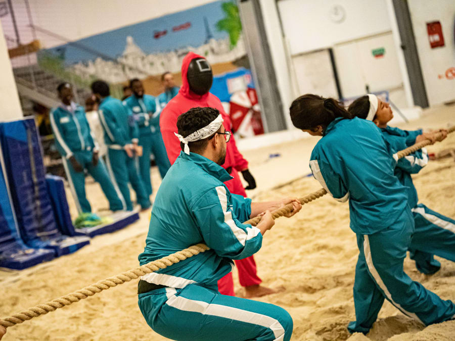 Team Building Squid Game sur votre lieu