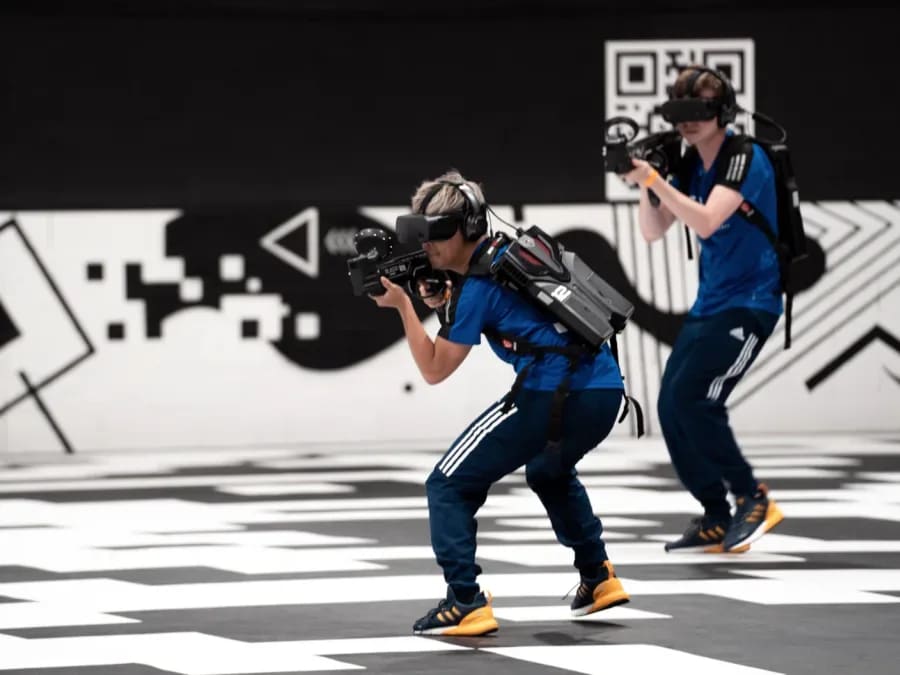 Réalité virtuelle en arène à EVA Troyes (10)