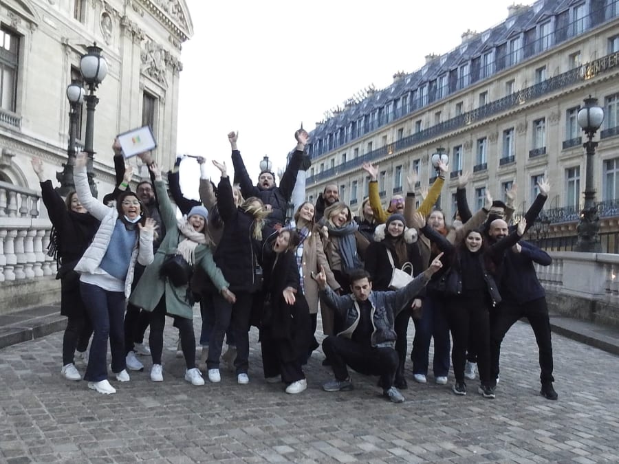 Team Building Défi Polaroïd à l'Opéra Garnier à Paris 9ème