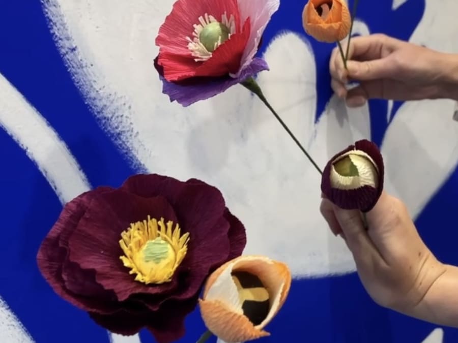 Atelier fleurs en papier à La Rochelle (17)