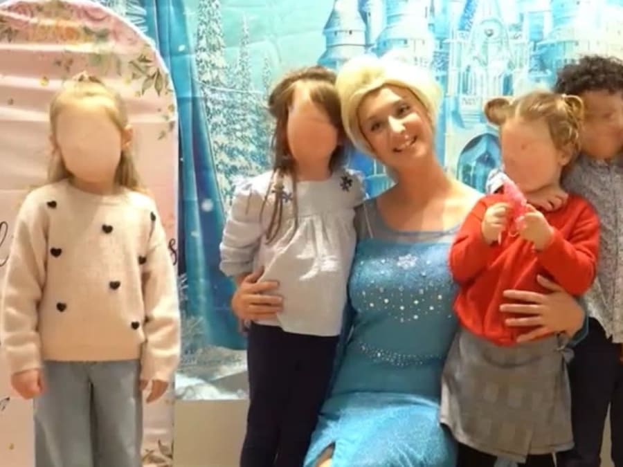 Anniversaire Reine des Neiges 3-10 ans à domicile en IDF