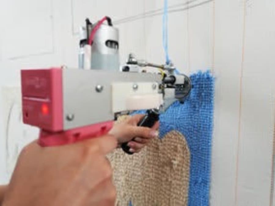 Workshop de iniciação ao tufting em Angers (49)
