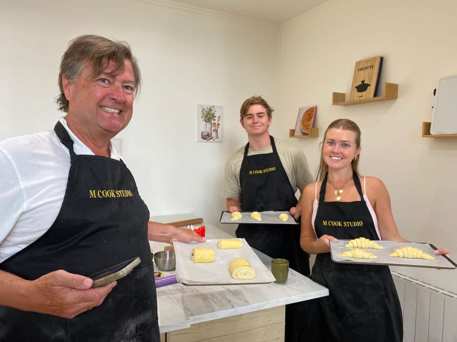 Taller de bollería en el distrito 14 de París