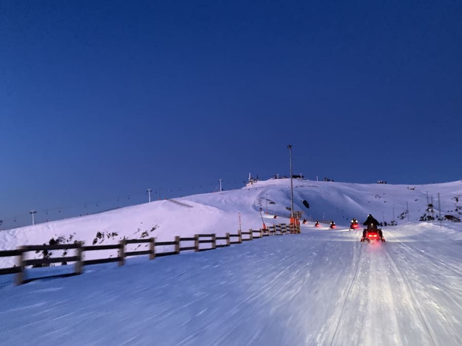 Randonnée motoneige à Chamrousse (38)