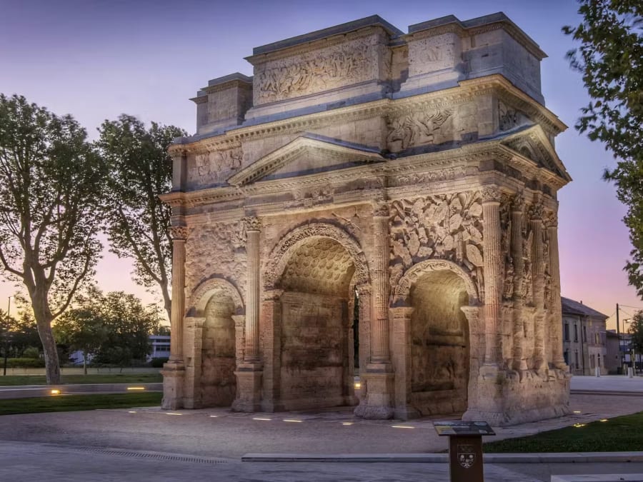Billet pour l'Arc de triomphe et Théâtre romain à Orange  (84)