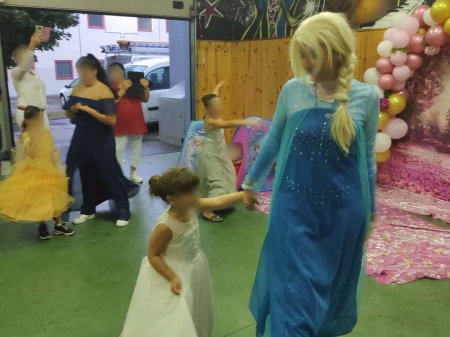 Anniversaire Reine des neiges 3-9 ans à domicile (IDF)