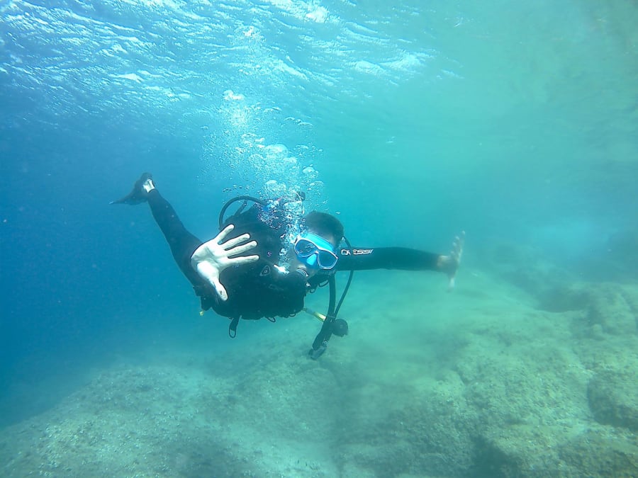 Plongée d'exploration à Fréjus (83)