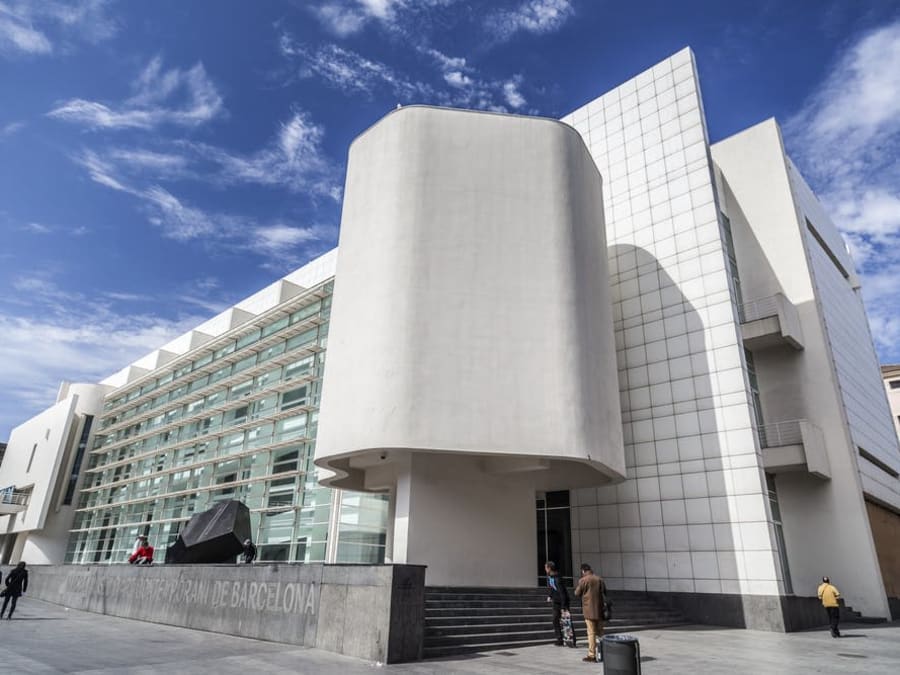 Billet d'entrée pour le Musée d'art contemporain de Barcelone