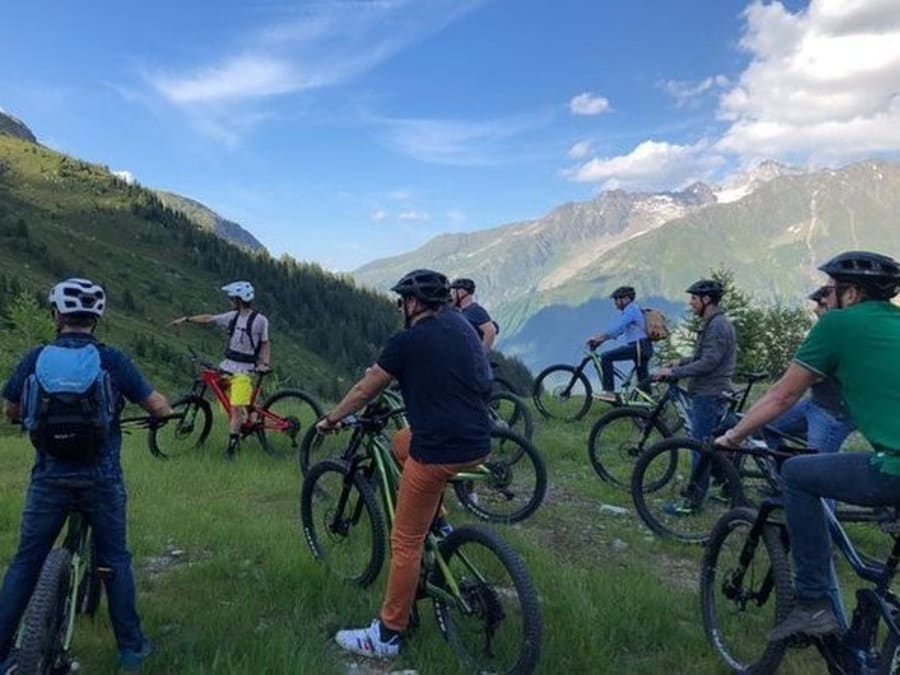 Randonnée À Vtt Électrique À Chamonix-Mont-Blanc (74)