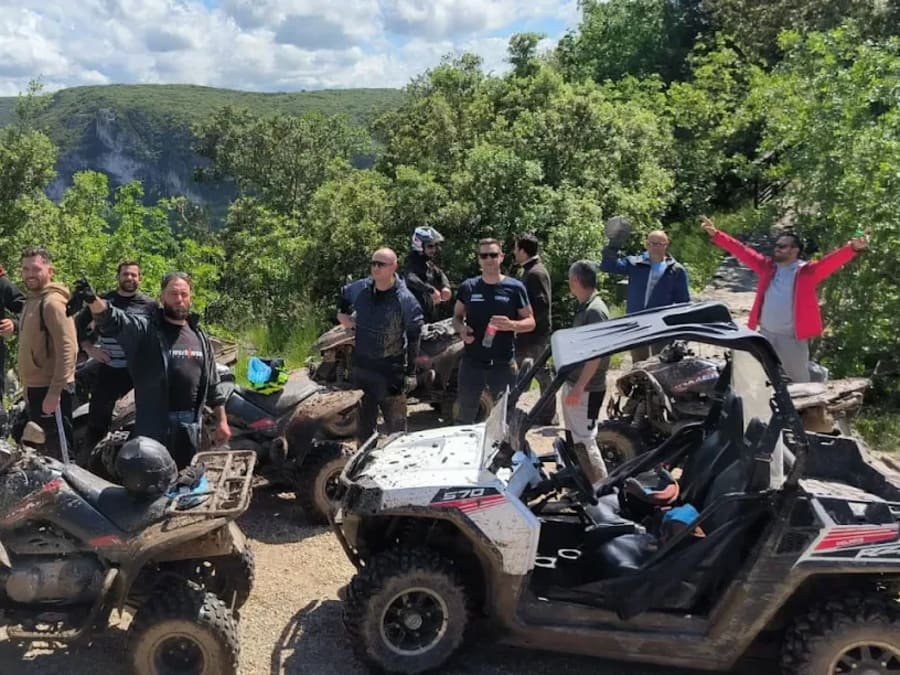 Team Building Randonnée en Quad / Buggy à Vallon-Pont-d'Arc (07)