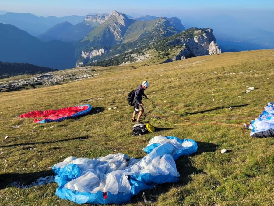 Iniciación al parapente en Saint-Hilaire-du-Touvet (38)