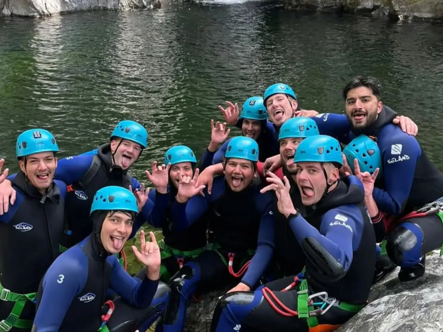 Journée canyoning au canyon de Chassezac en Ardèche (07)