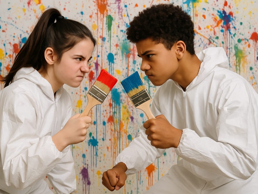 Défouloir à peinture au Havre (76)