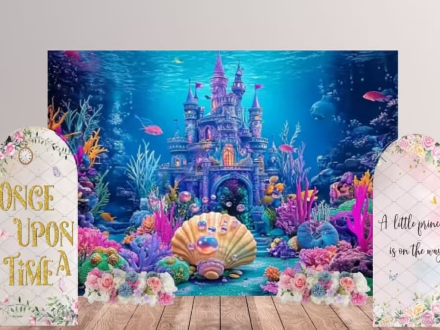 Anniversaire la petite sirène à domicile ou en salle - 3/10 ans - Paris et IDF