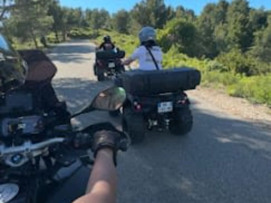 Geführte Quad-Tour in La Ciotat