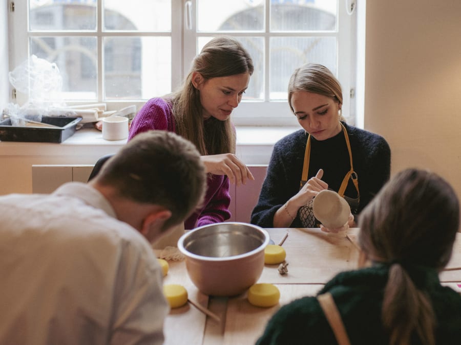 Taller de cerámica/alfarería de una taza de cerámica en Lille (5