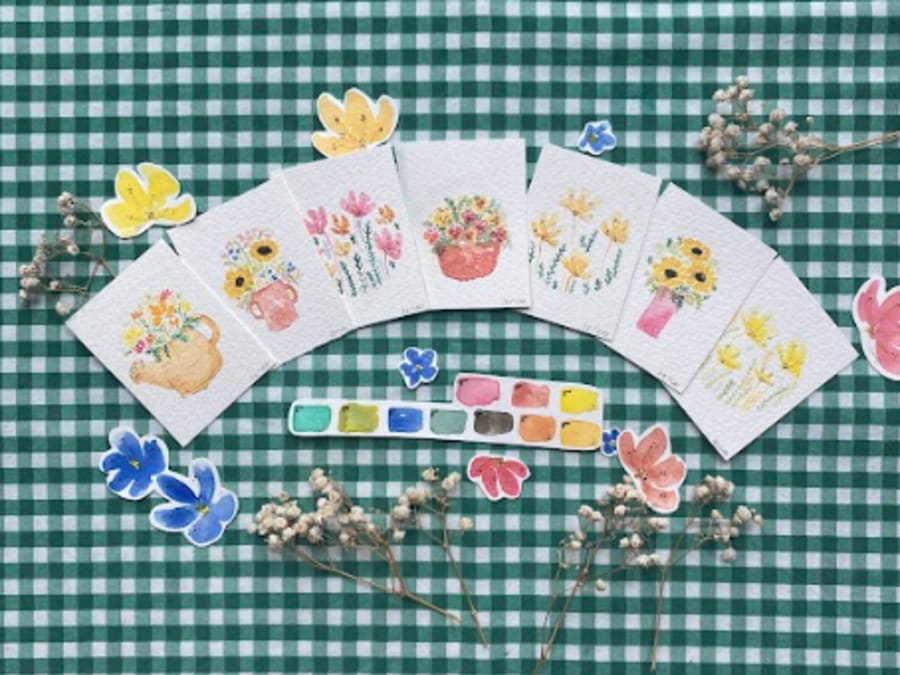 Iniciación al dibujo con acuarela en Saint-Herblain (44)