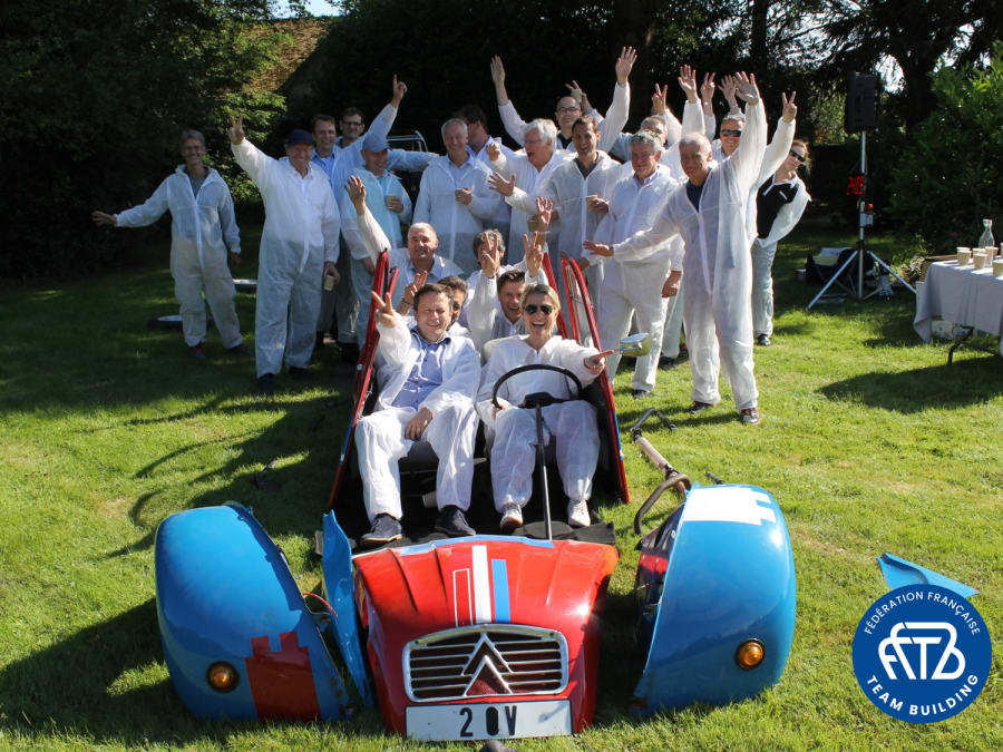 Team Building Atelier Démontage de 2CV
