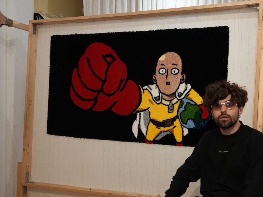 Taller de creación de alfombras tufting en Burdeos (33)