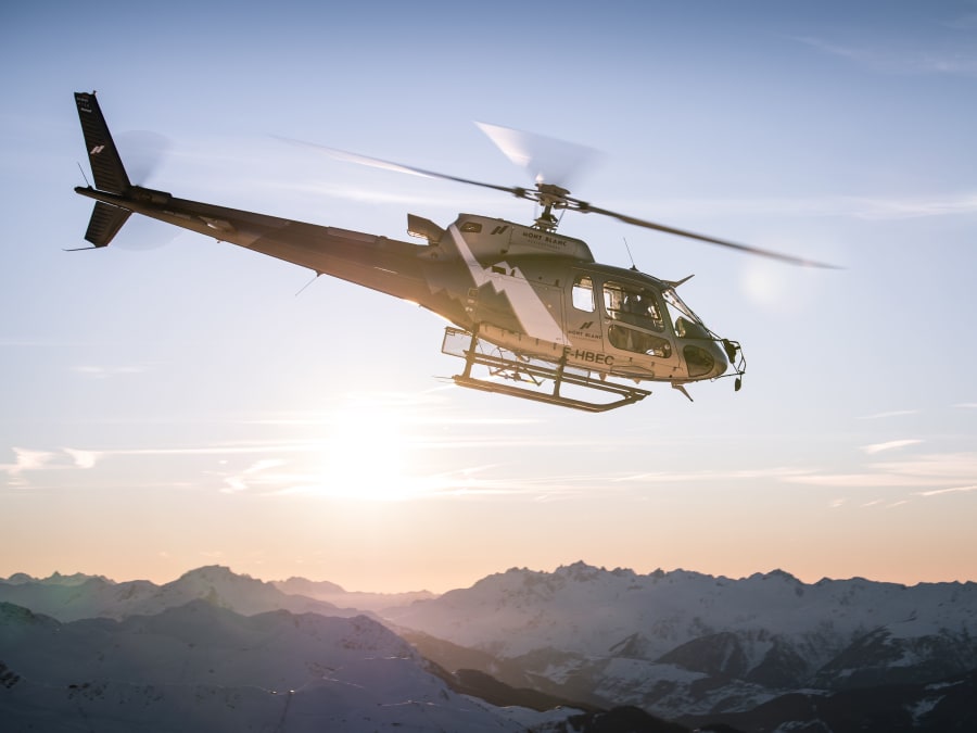 Vuelo en helicóptero sobre Les Arcs (73)