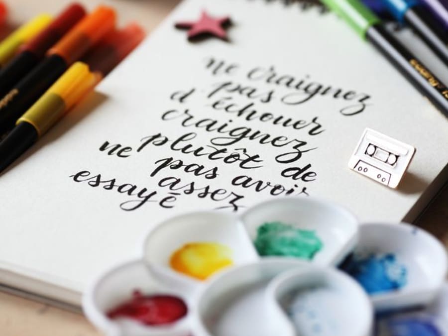 Taller de rotulación creativa en Laval (53)