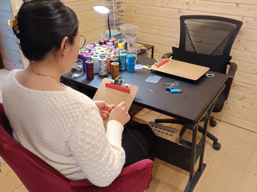 Atelier bijoux en micro macramé à Veyrignac (24)