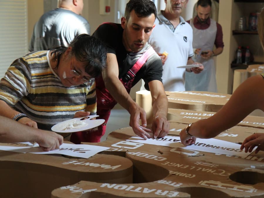 Team Building Construction et Course de Bolides en Carton