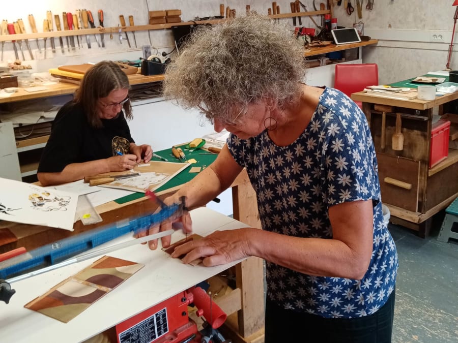 Atelier découverte marqueterie de bois à Albi (81)