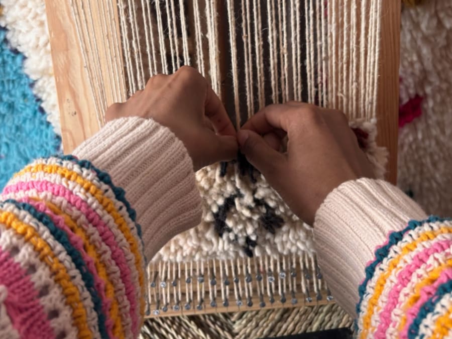 Atelier de tissage berbère à Montpellier (34)