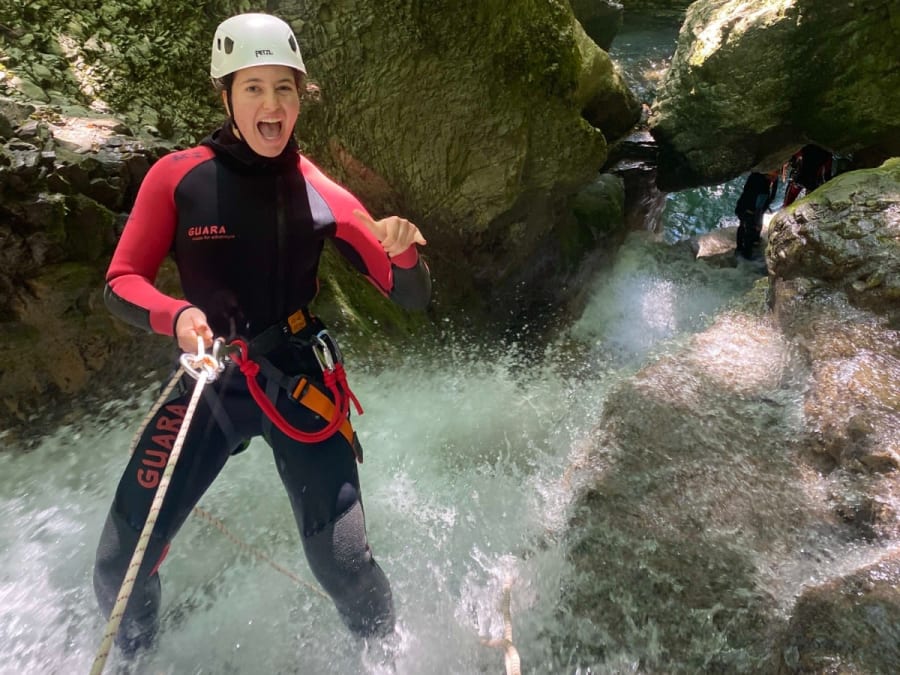 Canyoning au canyon du Furon bas à Sassenage (38)