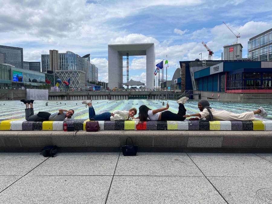 Team Building rallye street-art à La Défense