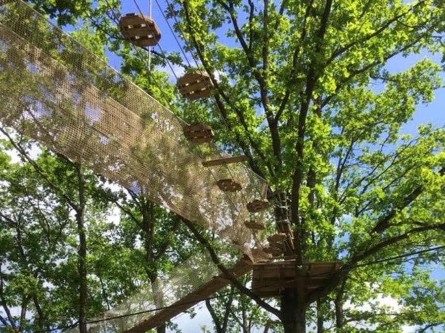 Parc Accrobranche à Moisson aux Boucles de Seine (78)