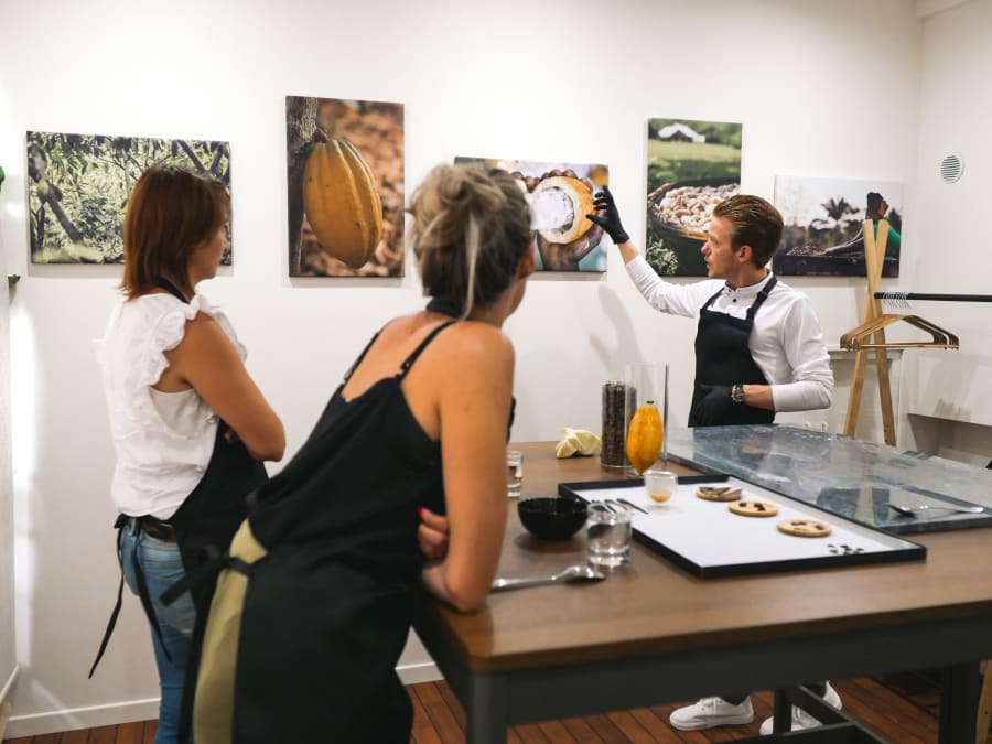Atelier création & dégustation de chocolat à Gréoux-les-Bains 