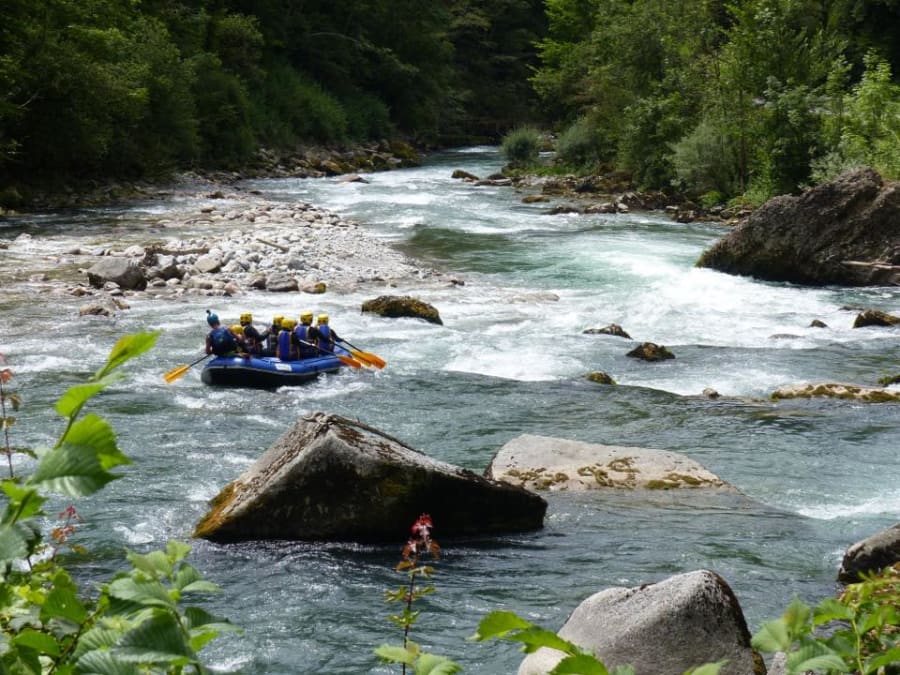 Rafting Sur La Dranse Depuis Thonon-Les-Bains (74)