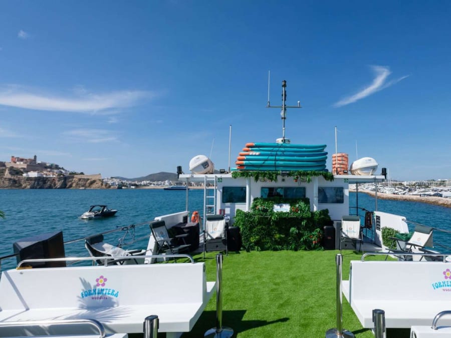 Day trip to Formentera by boat from Ibiza