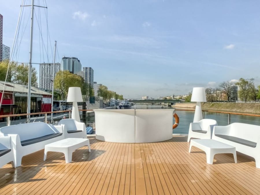 Péniche Le Flipper à Paris 15ème