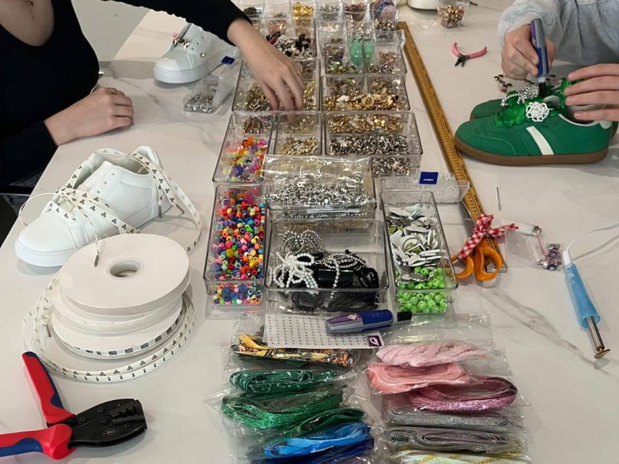 Atelier customisation de basket EVJF/EVG à domicile (35)