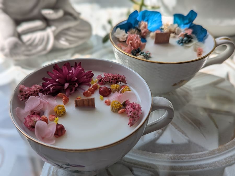 Taller de velas de flores en La Rochelle (17)