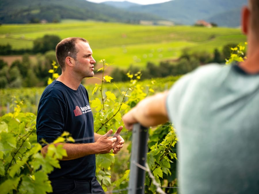 Team building chasse au trésor dans les vignes à Lantignié (69)