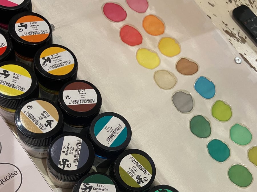 Anniversaire Peinture sur soie 11-15 ans à domicile (IDF)