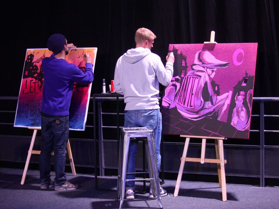 Team Building Atelier Graffiti 
